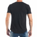 Tricou negru pentru bărbați cu imprimeu pop-art tsf250518-13 3