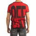 Tricou roșu ON/OFF pentru bărbați it150419-51 3