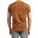 Tricou de bărbați Vintage în portocaliu it150419-104 3