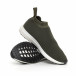 Adidași slip-on verzi tip șosetă pentru bărbați  it130819-3 4