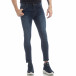 Skinny Jeans de bărbați model clasic albaștri it040219-8 2
