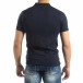 Tricou subțire bleumarin Polo shirt pentru bărbați  it150419-96 3