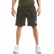 Pantaloni sport scurți verzi pentru bărbați it210319-69 3