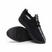 Pantofi sport All black din țesătură tehnică pentru bărbați it240419-1 4
