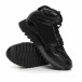 Pantofi sport înalți negri pentru bărbați it130819-23 4