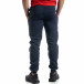 Pantaloni sport albaștri cu bandă pentru bărbați it041019-15 4