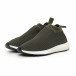 Adidași slip-on verzi tip șosetă pentru bărbați  it130819-3 3