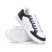 Teniși Skate în alb și albastru pentru bărbați it130819-8 4