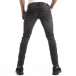 Slim Jeans gri pentru bărbați cu efect de decolorare it250918-14 4