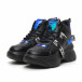 Pantofi sport de dama înalți cu accente neon it260919-64 3