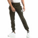 Pantaloni sport verzi groși pentru bărbați it261018-42 2
