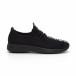 Pantofi sport All black din țesătură tehnică pentru bărbați it240419-1 2