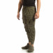 Pantaloni pentru bărbați Cropped verzi cu buzunare it090519-19 3