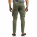 Pantaloni cargo verzi drepți pentru bărbați it090519-15 4