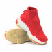 Pantofi sport Slip-on de dama din neopren roșu it150818-25 4