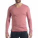 Bluză în roz V-neck pentru bărbați  it040219-86 2