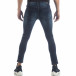 Skinny Jeans de bărbați model clasic albaștri it040219-8 3