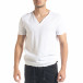 Tricou bărbați Ficko alb it240420-6 2