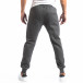 Pantaloni sport gri cu logo pentru bărbați it250918-41 4