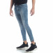 Skinny Washed Jeans albaștri pentru bărbați  it040219-7 2