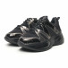 Pantofi sport de dama cu talpă voluminoasă și brocart it281019-29 3