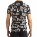 Tricou polo de bărbați negru cu inscripții it150419-62 3