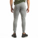 Pantaloni de trening de bărbați Basic gri din bumbac  it150419-33 4