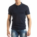Tricou subțire bleumarin Polo shirt pentru bărbați  it150419-96 2