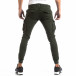 Pantaloni Cargo Jogger în verde pentru bărbați it250918-4 5