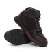 Pantofi sport înalți maro pentru bărbați it130819-26 4