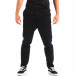 Pantaloni negri Cropped Chino pentru bărbați lp060818-121 2