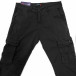 Pantaloni cargo bărbați Blackzi negri tr301023-1 4