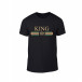 Tricou pentru barbati Fashion King Queen negru, mărimea L TMNLPM245L 2