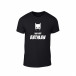 Tricou pentru barbati I am her Batman negru, mărimea M TMNLPM049M 2