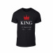 Tricou pentru barbati King  negru, mărimea M  TMNLPM114M 2