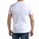 Tricou cu guler bărbați Clang alb tr110320-72 3