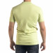 Tricou cu guler bărbați Lagos verde tr110320-18 3