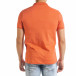 Tricou cu guler bărbați Clang orange tr080520-54 3