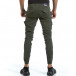 Pantaloni cargo bărbați Blackzi verzi tr070921-13 3