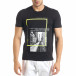 Tricou bărbați Breezy negru tr080520-7 2