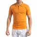Tricou cu guler bărbați Lagos orange tr110320-15 2