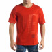 Tricou bărbați Breezy roșu tr110320-37 2