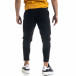 Pantaloni sport bărbați Open negru tr110320-131 3