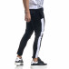 Pantaloni sport bărbați Breezy negru tr110320-130 2