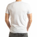 Tricou alb Criticize pentru bărbați tsf190219-63 3