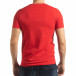 Tricou roșu ART pentru bărbați tsf190219-3 3