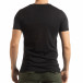 Tricou pentru bărbați negru cu imprimeu Lagos Style tsf190219-54 3